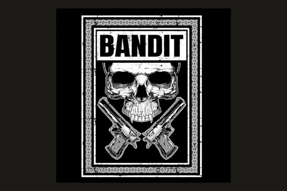 Download Skull with Revolver Hand Drawing - Premium Resources