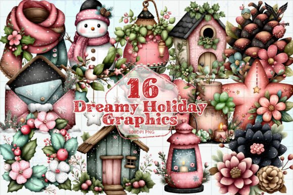 Download Dreamy Holiday Graphics PNG - Holiday Collection