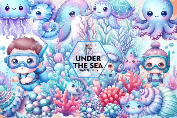 Download Under the Sea Clipart PNG Graphics - Under the sea Collection